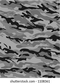 camouflage pattern in grey