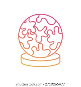 Icono de patrón de camuflaje Vector Ilustración de stock
