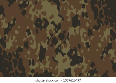 Camouflage Pattern Illustration