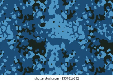 Camouflage Pattern Illustration