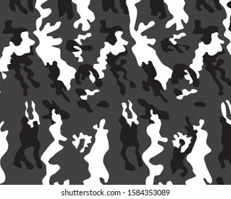 camouflage pattern military background vector