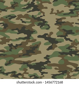 
camouflage pattern print seamless vector background