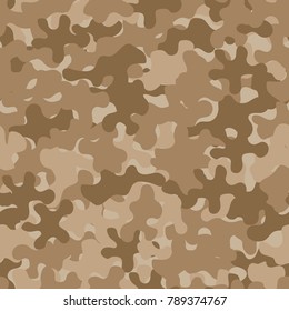 Camouflage pattern seamless background. Animal military camouflage. Abstract seamless pattern for army, hunting, fashion cloth textile. Colorful modern soldier style. Vector militaristic texture