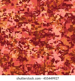 Camouflage pattern seamless background tile