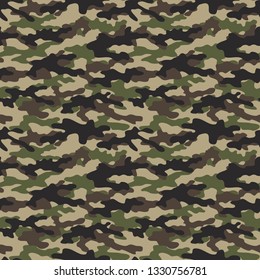 
Camouflage pattern seamless background .Vector
