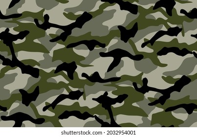 Camouflage pattern seamless. Design for fabric, wallpaper, wrapping, background.