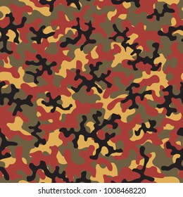 Camouflage pattern. Seamless. Military background. Soldier camouflage. Abstract seamless pattern for army, navy, hunting, fashion cloth textile. Colorful modern soldier style. Vector facric texture