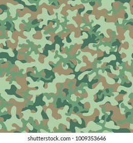 Camouflage pattern. Seamless. Military background. Soldier camouflage. Abstract seamless pattern for army, navy, hunting, fashion cloth textile. Colorful modern soldier style. Vector facric texture