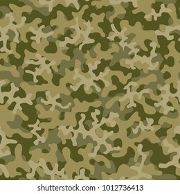 Camouflage pattern. Seamless. Military background. Soldier camouflage. Abstract seamless pattern for army, navy, hunting, fashion cloth textile. Colorful modern soldier style. Vector facric texture