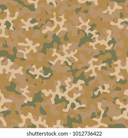 Camouflage pattern. Seamless. Military background. Soldier camouflage. Abstract seamless pattern for army, navy, hunting, fashion cloth textile. Colorful modern soldier style. Vector facric texture