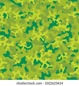 Camouflage pattern. Seamless. Military background. Soldier camouflage. Abstract seamless pattern for army, navy, hunting, fashion cloth textile. Colorful modern soldier style. Vector facric texture