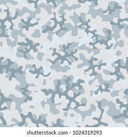 Camouflage pattern. Seamless. Military background. Soldier camouflage. Abstract seamless pattern for army, navy, hunting, fashion cloth textile. Colorful modern soldier style. Vector facric texture