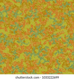 Camouflage pattern. Seamless. Military background. Soldier camouflage. Abstract seamless pattern for army, navy, hunting, fashion cloth textile. Colorful modern soldier style. Vector facric texture