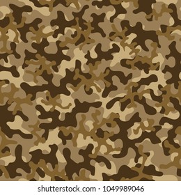 Camouflage pattern. Seamless. Military background. Soldier camouflage. Abstract seamless pattern for army, navy, hunting, fashion cloth textile. Colorful modern soldier style. Vector facric texture