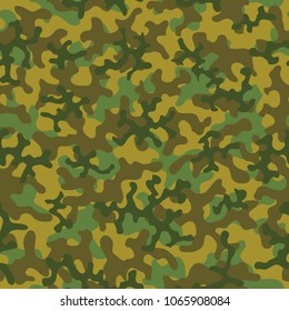 Camouflage pattern. Seamless. Military background. Soldier camouflage. Abstract seamless pattern for army, navy, hunting, fashion cloth textile. Colorful modern soldier style. Vector facric texture
