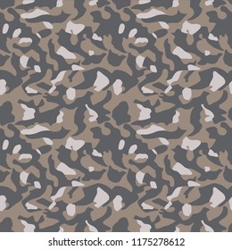 Camouflage pattern. Seamless. Military background. Soldier camouflage. Abstract seamless pattern for army, navy, hunting, fashion cloth textile. Colorful modern soldier style. Vector facric texture.