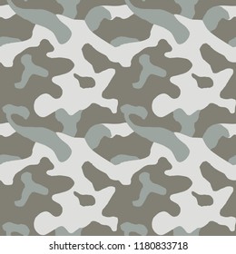 Camouflage pattern. Seamless. Military background. Soldier camouflage. Abstract seamless pattern for army, navy, hunting, fashion cloth textile. Colorful modern soldier style. Vector facric texture.