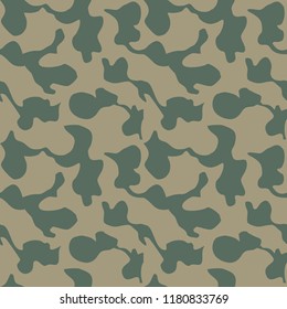 Camouflage pattern. Seamless. Military background. Soldier camouflage. Abstract seamless pattern for army, navy, hunting, fashion cloth textile. Colorful modern soldier style. Vector facric texture.