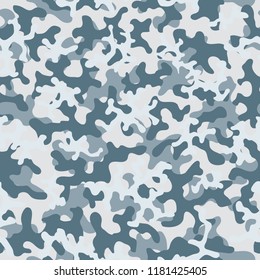 Camouflage pattern. Seamless. Military background. Soldier camouflage. Abstract seamless pattern for army, navy, hunting, fashion cloth textile. Colorful modern soldier style. Vector facric texture