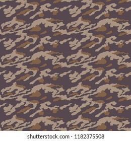Camouflage pattern. Seamless. Military background. Soldier camouflage. Abstract seamless pattern for army, navy, hunting, fashion cloth textile. Colorful modern soldier style. Vector facric texture.