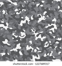 Camouflage pattern. Seamless. Military background. Soldier camouflage. Abstract seamless pattern for army, navy, hunting, fashion cloth textile. Colorful modern soldier style. Vector facric texture