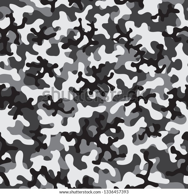 Camouflage Pattern Seamless Military Background Soldier Stock Vector ...