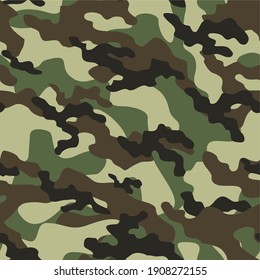 camouflage pattern seamless military vector print