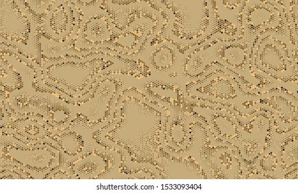 Camouflage pattern. Seamless sequins background. Military camouflage. Abstract seamless fashion pattern. Vector for fabrics.