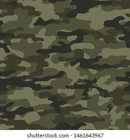 camouflage pattern seamless vector print for clothing and fabrics