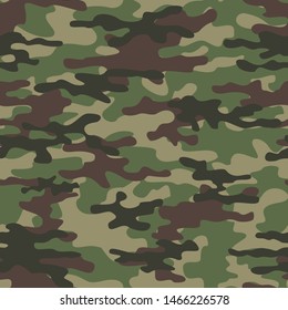 camouflage pattern seamless vector print for clothing fabric