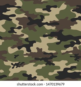 
camouflage pattern seamless vector print