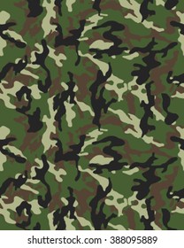 Camouflage pattern, seamless vector wallpaper,military pattern