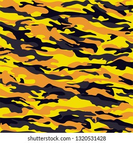 Camouflage Pattern for Textile Print for printed fabric design for Womenswear, underwear, activewear kidswear and menswear and Decorative Home Design, vector - İllüstrasyon