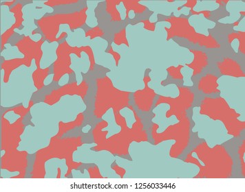 Camouflage pattern. Vector.