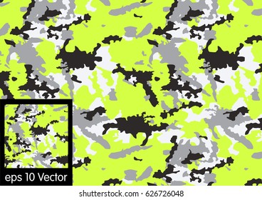 Camouflage pattern, vector
