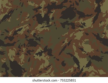 Camouflage pattern. Vector background