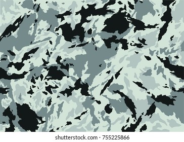 Camouflage pattern. Vector background
