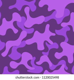 Camouflage pattern. Vector illustration