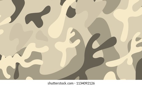 Camouflage pattern. Vector illustration