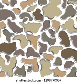 Camouflage pattern, vector illustration