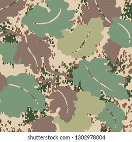 camouflage pattern, vector illustration.Military