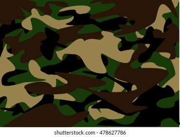 Camouflage pattern. vector illustration:Seamless vector wallpaper