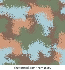 camouflage pattern in vector, Trendy fashion texture. Modern abstract geometric background in cute pastel colors. Repeat design for decoration, fabric, prints. Design for decor, prints, wrapping