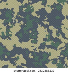 Los patrones de camuflaje se pueden utilizar en impresión, teñido, embalaje textil, etc.