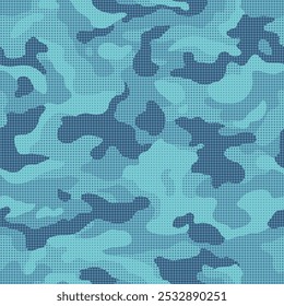 Camouflage patterns can be used in printing, dyeing, textile packaging, etc.