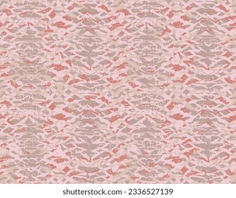 Camouflage pink Abstract seamless pattern design for fashion textiles and graphics,Seamless fractal pattern in vector format for printed fabrics or any other purposes.