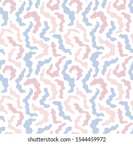 Camouflage pink colorful seamless pattern Dazzle paint. Geometrical texture modern cute background