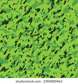Camouflage Print Green Seamless Muster. GoldBlue Wiederholte künstlerische Vektorgrafik-Umschlag. Weißes, wiederholtes, exotisches Muster. Magische Nahtlose Grunge Grafische Wolken.