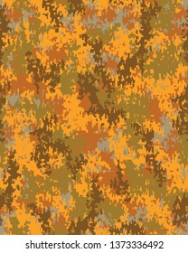 Camouflage printable design.Seamless wallpaper.Colorful background.Modern military wallpaper.Vector illustration