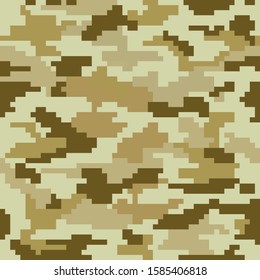 camouflage seamless background of summer military clothing